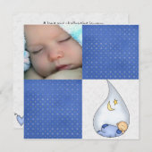 invitation de douche d'adoption (Devant / Derrière)