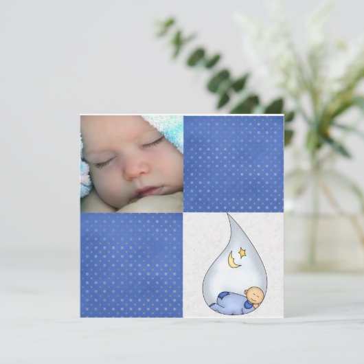 invitation de douche d'adoption (Debout devant)