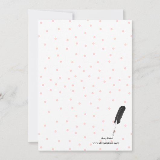 Invitation de douche de bain moussant de bébé (Dos)