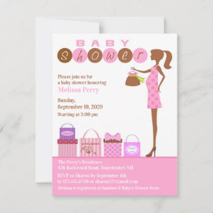 Invitation de douche de bébé