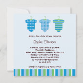 Invitation de douche de bébé (Devant)