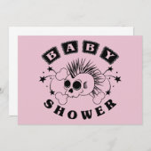 Invitation de douche de bébé (Devant / Derrière)