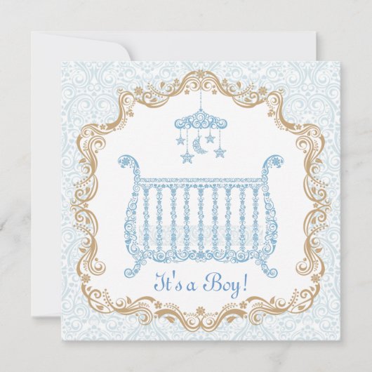 Invitation de douche de bébé (Devant)