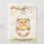 Invitation de douche de bébé à télécharger numériq (Devant)