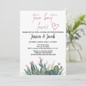 Invitation de douche de couples (Debout devant)