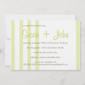 Invitation de douche de couples (Dos)