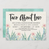 Invitation de douche de couples d'amour d'accès de (Devant / Derrière)