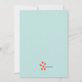 Invitation de douche de couples de couples de (Dos)