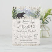 Invitation de douche de couples d'ours de début d' (Debout devant)