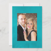 Invitation de douche de couples florale Boho Chic (Dos)