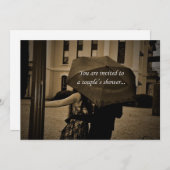 Invitation de douche de Jack et de Jill du couple (Devant / Derrière)