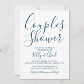 Invitation de douche de la Marine et des Couples b (Devant)