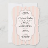 Invitation de douche de lingerie de corset de (Devant)