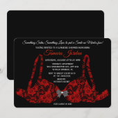 Invitation de douche de lingerie de soutien-gorge (Devant / Derrière)