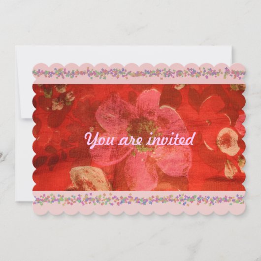 Invitation de douche de mariage (Devant)