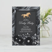 Invitation de douche de mariage de luxe Kentucky D (Debout devant)