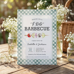 Invitation de douche de mariage d'été barbecue I D