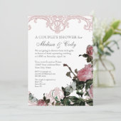 Invitation de douche de mariage pour couples, Trel (Debout devant)