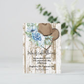 Invitation de douche de mariée cowgirl (Debout devant)