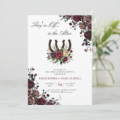 Invitation de douche de mariée de Derby du Kentuck (Debout devant)