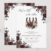 Invitation de douche de mariée de Derby du Kentuck (Devant / Derrière)