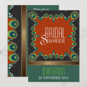 Invitation de douche de mariée Goddess Noël (Devant / Derrière)