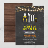 Invitation de douche de miel d'outil (Devant / Derrière)