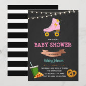 Invitation de douche de patins et de casse-croûte (Devant / Derrière)