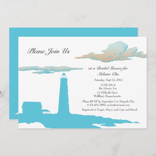 Invitation de douche de phare (Devant / Derrière)