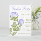 Invitation de douche de réception en plein air (Debout devant)