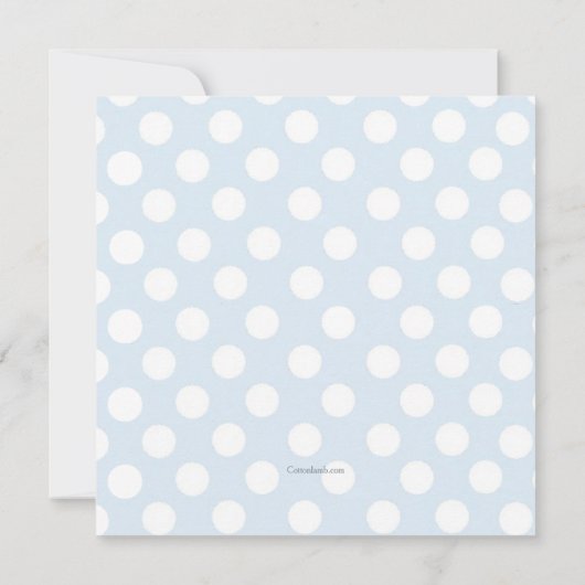 Invitation de douche de voilier (Dos)