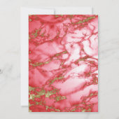 Invitation de douche | Géographie d'aquarelle de c (Dos)