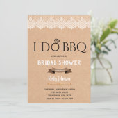 Invitation de douche Kraft I do Bbq (Debout devant)