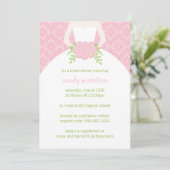 Invitation de douche nuptiale (Debout devant)