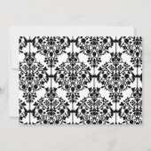 Invitation de douche nuptiale (Dos)