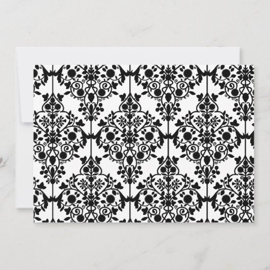 Invitation de douche nuptiale (Dos)