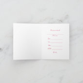 Invitation de douche nuptiale (Intérieur)