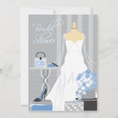 Invitation de douche nuptiale (Devant)