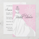 Invitation de douche nuptiale (Devant / Derrière)