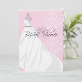 Invitation de douche nuptiale (Debout devant)