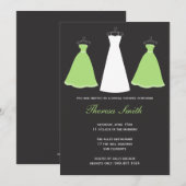 Invitation de douche nuptiale (Devant / Derrière)