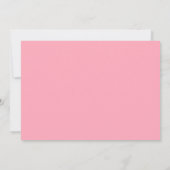 Invitation de douche nuptiale (Dos)