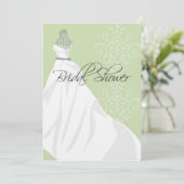 Invitation de douche nuptiale (Debout devant)