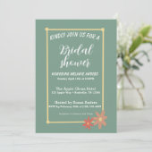 Invitation de douche nuptiale (Debout devant)