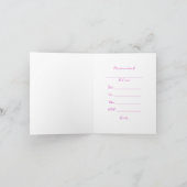 Invitation de douche nuptiale (Intérieur)