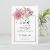 Invitation de douche nuptiale (Debout devant)