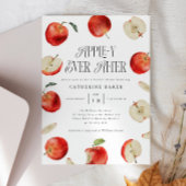 Invitation de douche nuptiale Apple