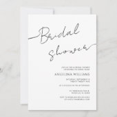 Invitation de douche nuptiale Aquarelle Tournesol (Devant)