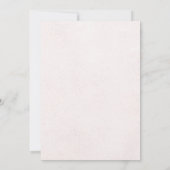 Invitation de douche nuptiale Citrouille florale (Dos)