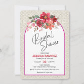 Invitation de douche nuptiale Couleurs de chute (Devant)